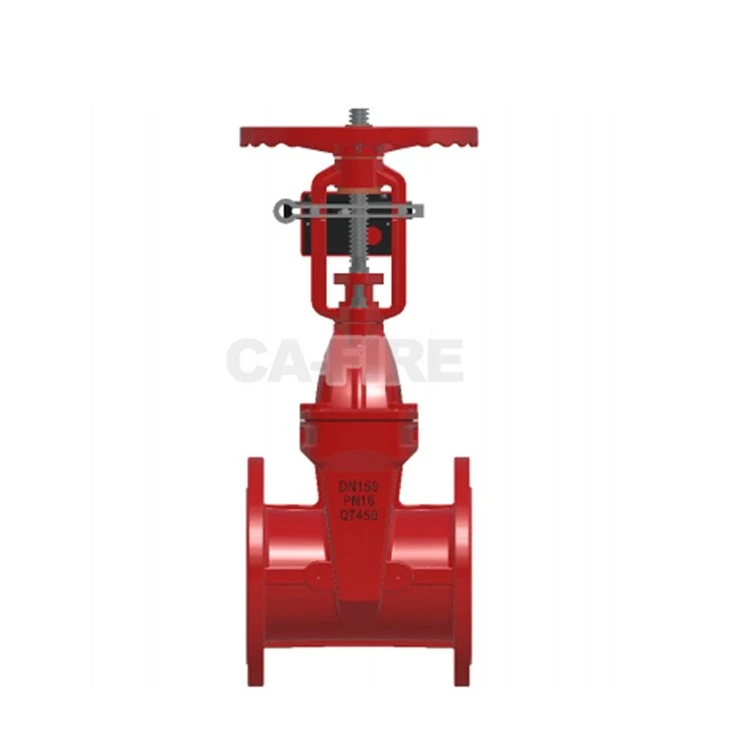 Flanged Rising Stem Gate Valve With Signal Device For Fire Protection Systems factory