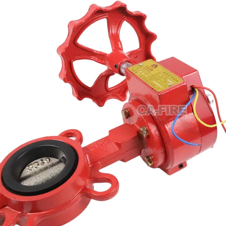 Wafer Type Butterfly Valve With Gear Drive For Sales best