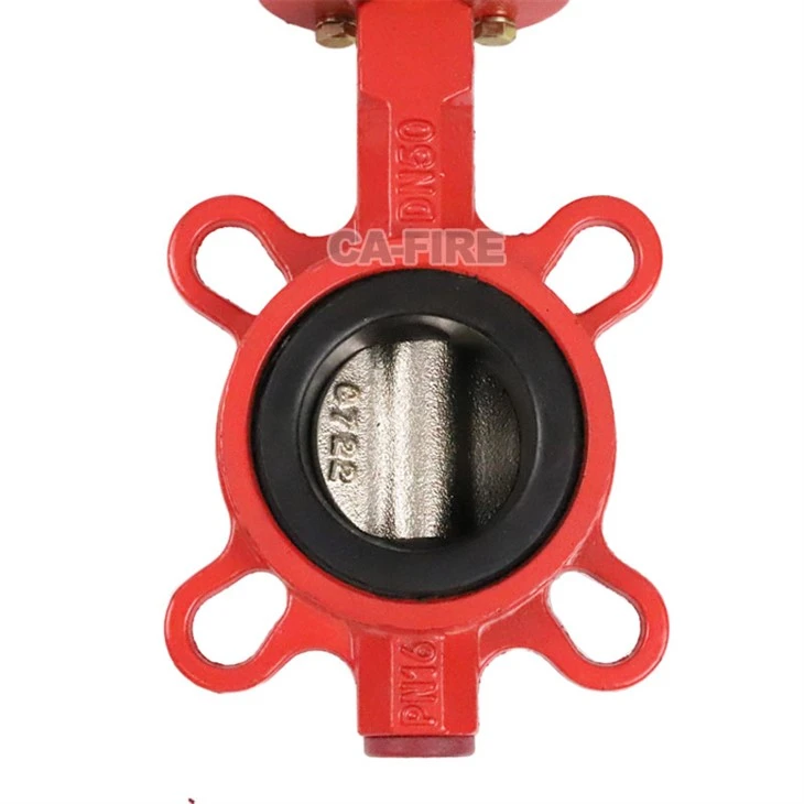 Wafer Type Butterfly Valve With Gear Drive For Sales suppliers
