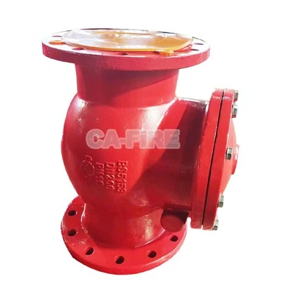CA-آهن داکتیل شیر فلنجدار FIRE PN16